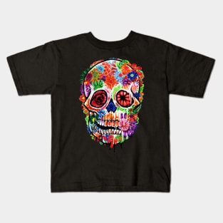 Melting Flowers Kids T-Shirt